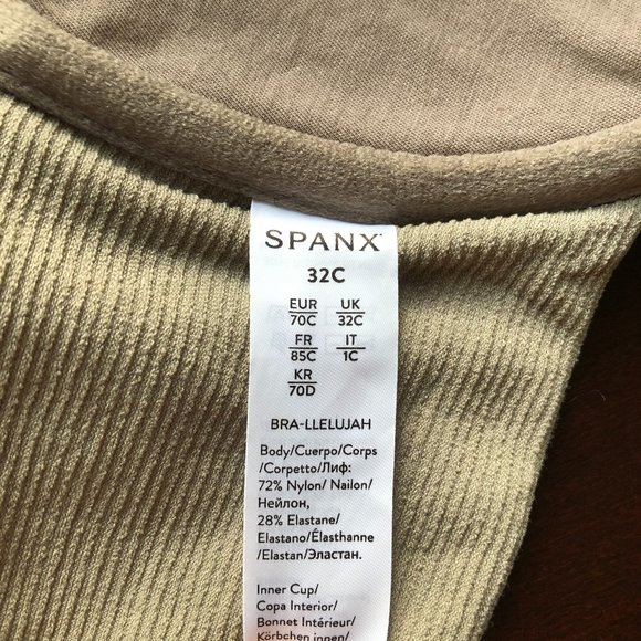 SPANX Bra-llelujah! Full-Coverage Front-Close Bra 32C NWOT - Picture 13 of 15